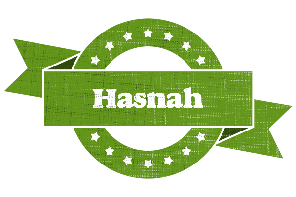 Hasnah natural logo