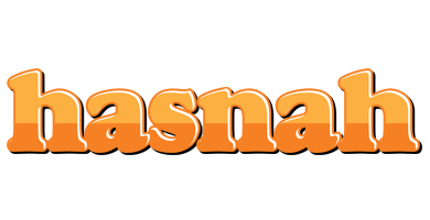 Hasnah orange logo