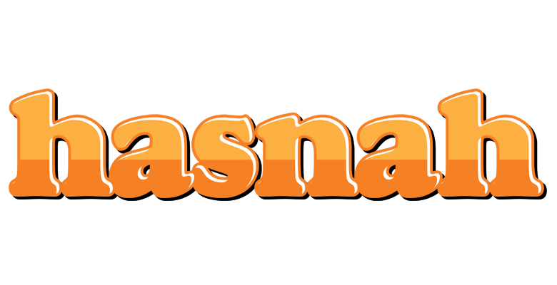 Hasnah orange logo