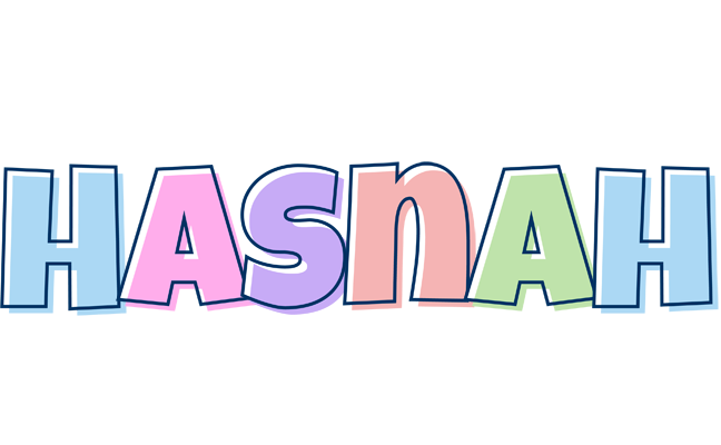 Hasnah pastel logo