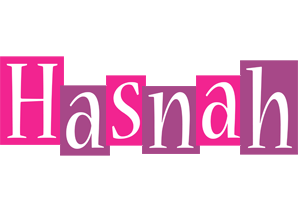 Hasnah whine logo