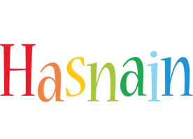 Hasnain birthday logo