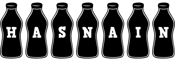 Hasnain bottle logo
