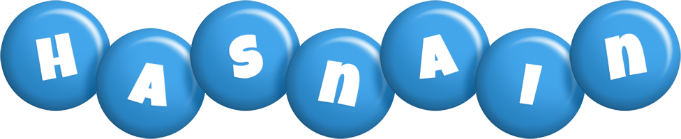 Hasnain candy-blue logo