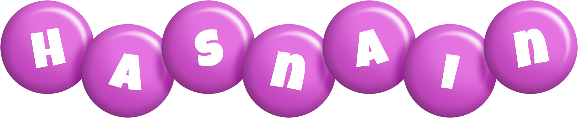 Hasnain candy-purple logo