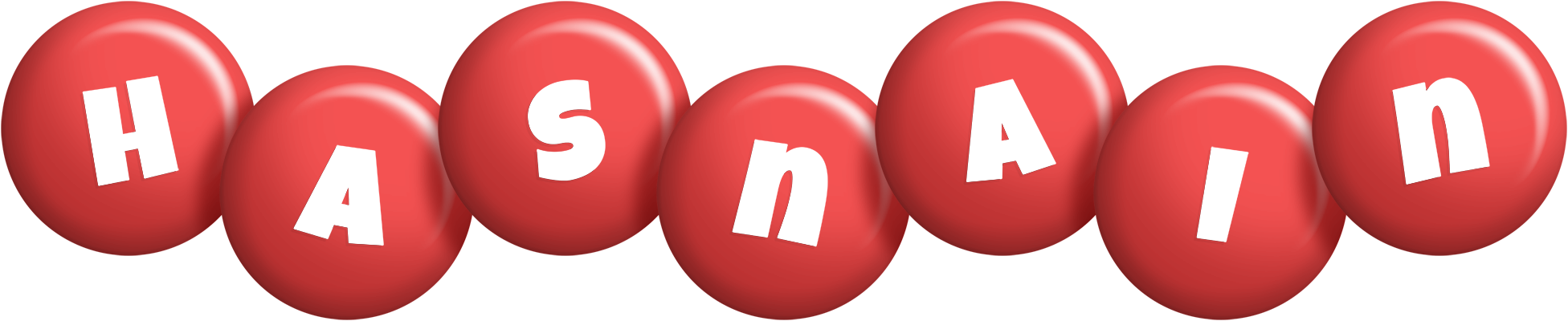 Hasnain candy-red logo