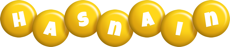 Hasnain candy-yellow logo