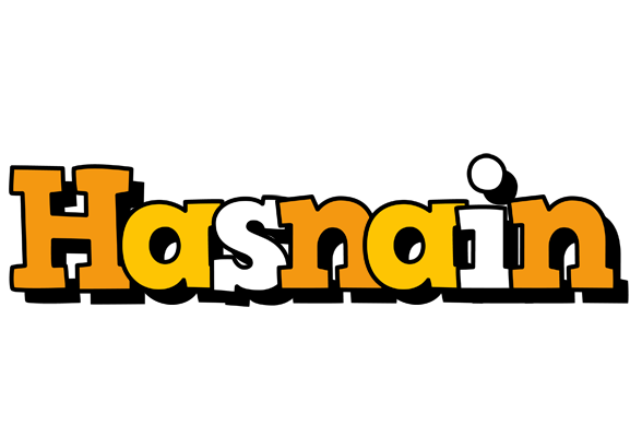 Hasnain cartoon logo