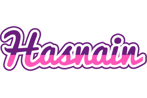 Hasnain cheerful logo