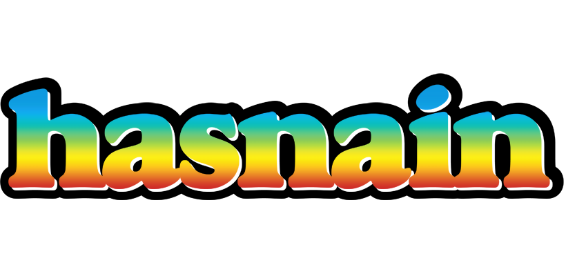 Hasnain color logo