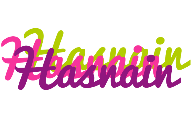 Hasnain flowers logo
