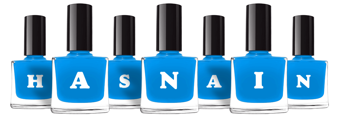 Hasnain glossy logo