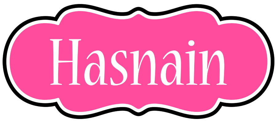 Hasnain invitation logo