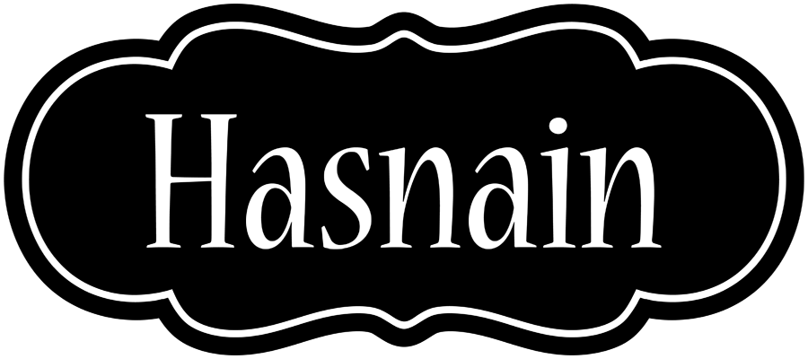 Hasnain welcome logo