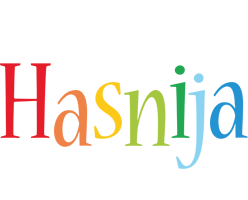 Hasnija birthday logo