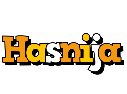 Hasnija cartoon logo