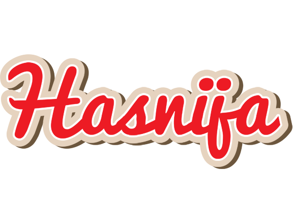 Hasnija chocolate logo