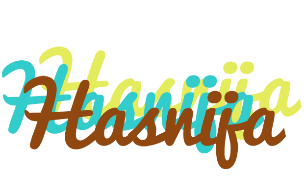 Hasnija cupcake logo