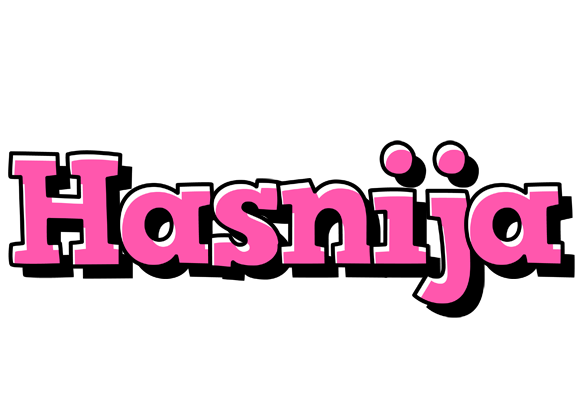 Hasnija girlish logo