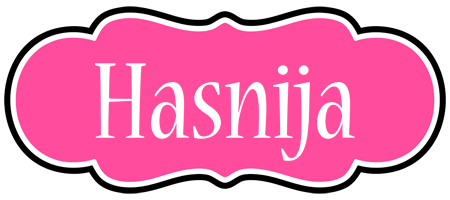 Hasnija invitation logo