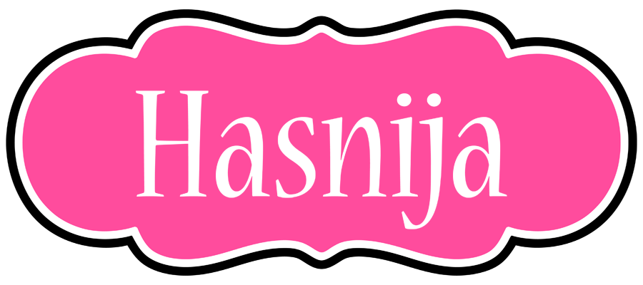 Hasnija invitation logo