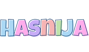 Hasnija pastel logo