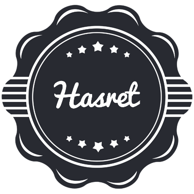 Hasret badge logo