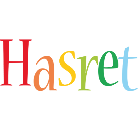 Hasret birthday logo
