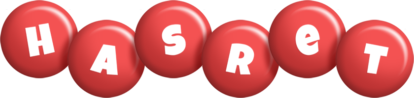 Hasret candy-red logo