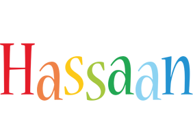 Hassaan birthday logo