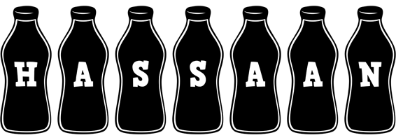 Hassaan bottle logo