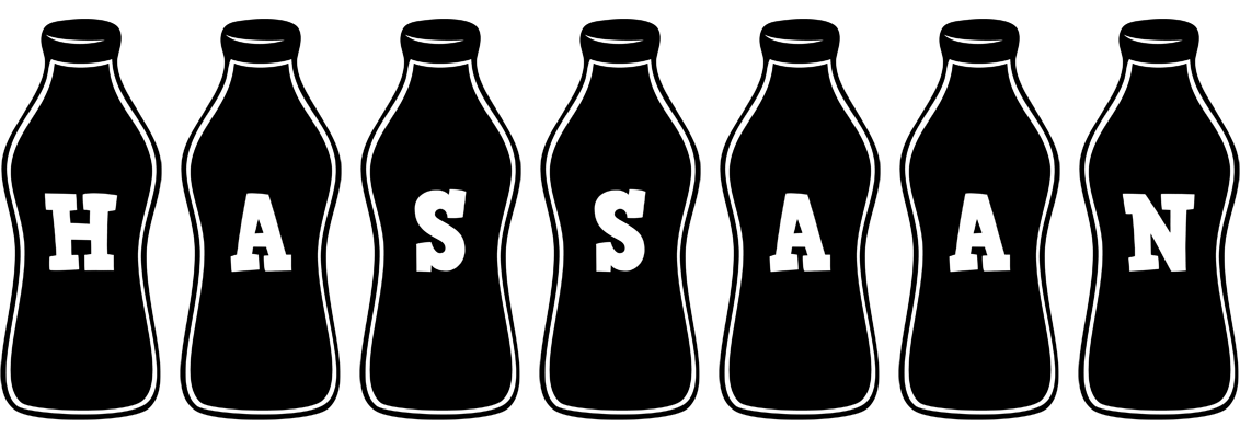 Hassaan bottle logo