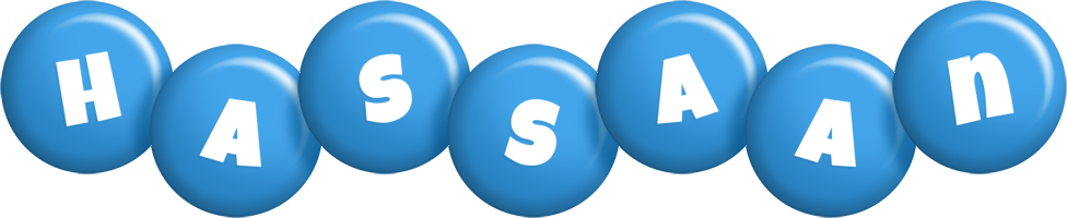 Hassaan candy-blue logo