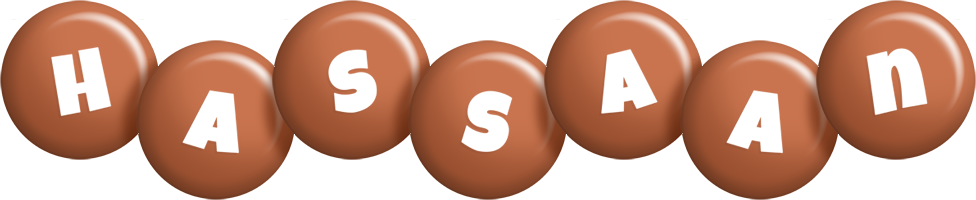 Hassaan candy-brown logo