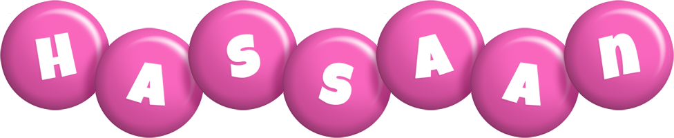 Hassaan candy-pink logo