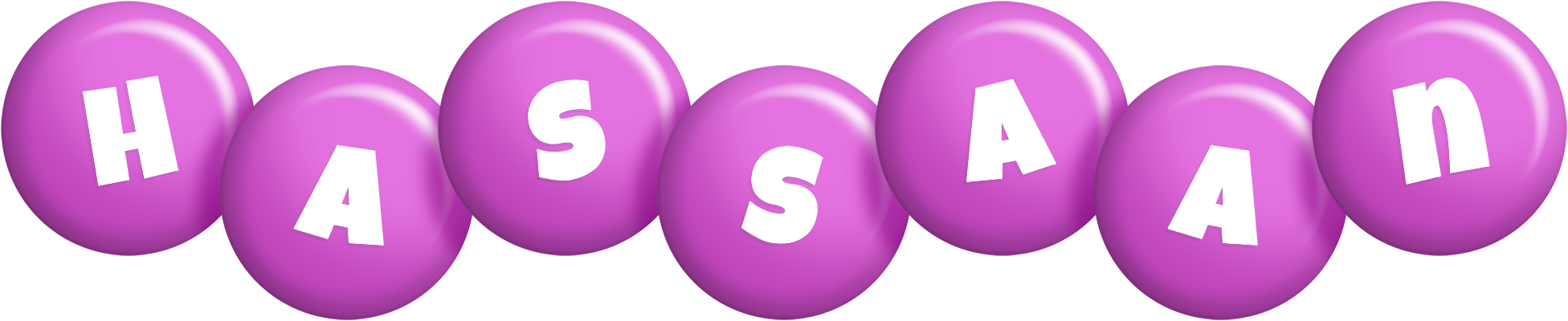 Hassaan candy-purple logo