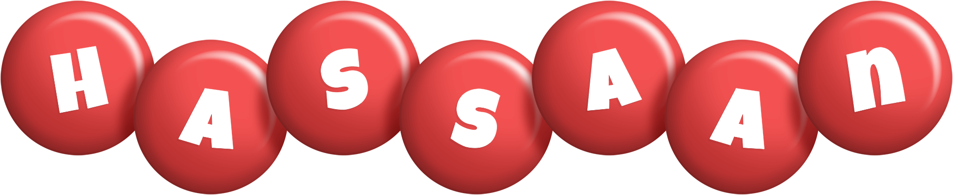 Hassaan candy-red logo