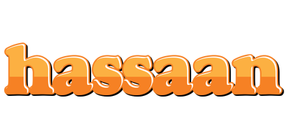 Hassaan orange logo