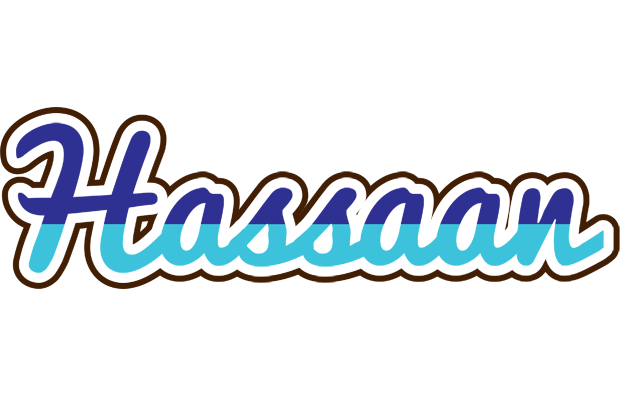 Hassaan raining logo