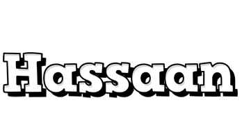 Hassaan snowing logo