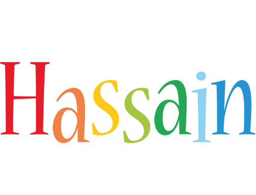 Hassain birthday logo