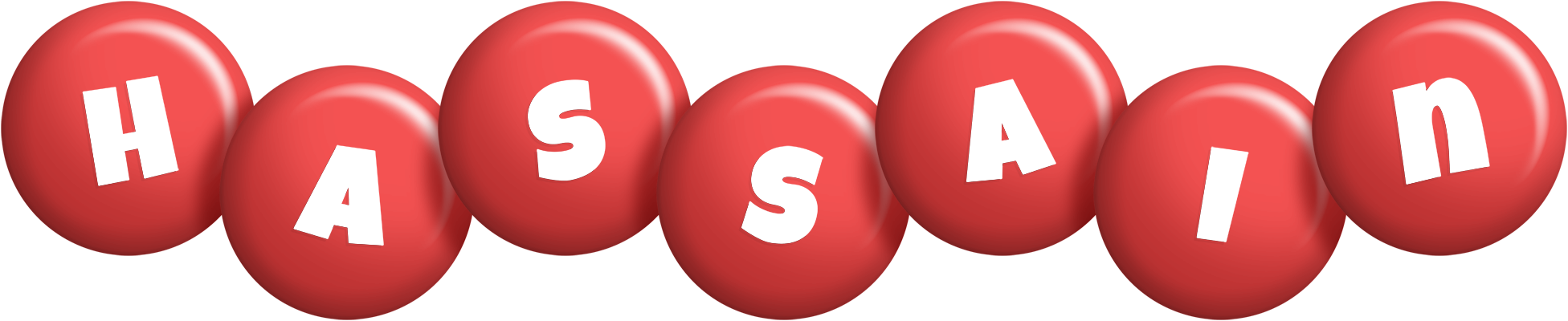 Hassain candy-red logo