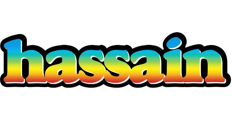 Hassain color logo