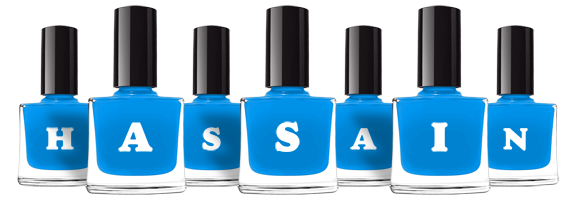 Hassain glossy logo