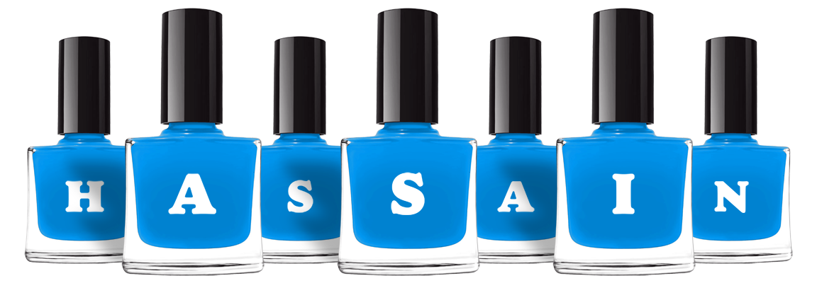 Hassain glossy logo