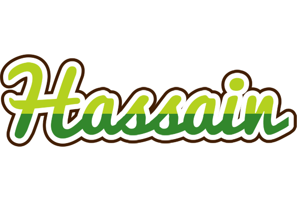 Hassain golfing logo