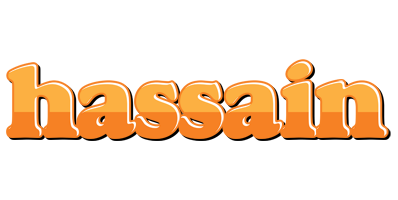 Hassain orange logo