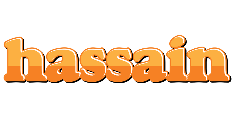 Hassain orange logo