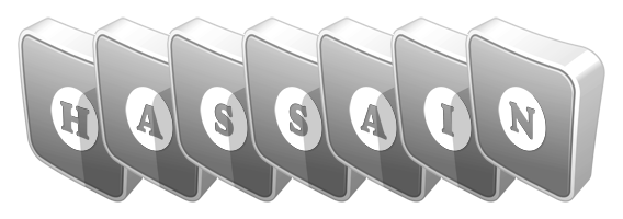 Hassain silver logo