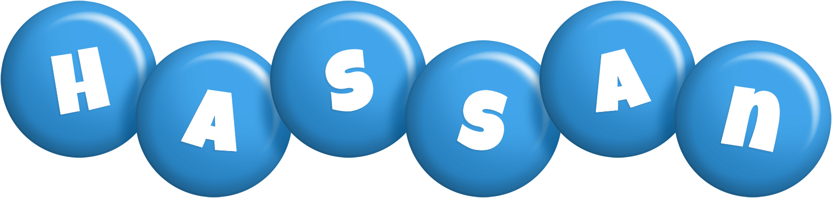 Hassan candy-blue logo
